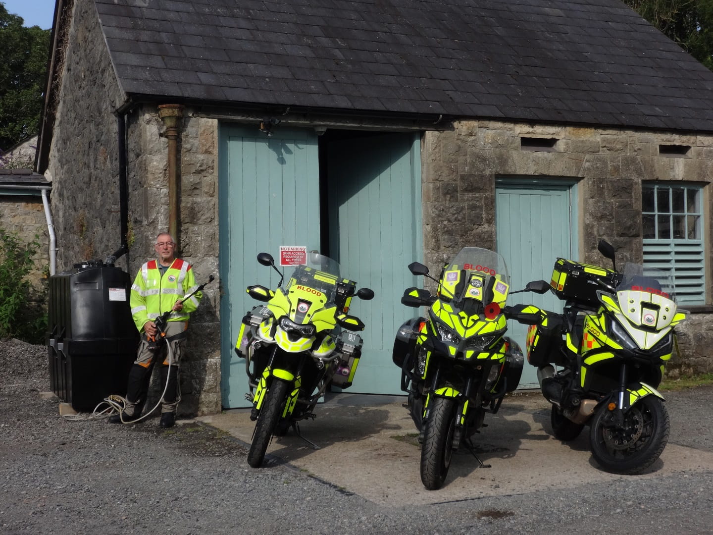 Header image - blood bikes